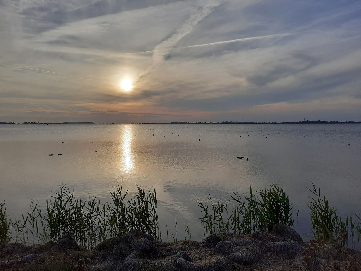 Sonnenuntergang in Wiek (2)