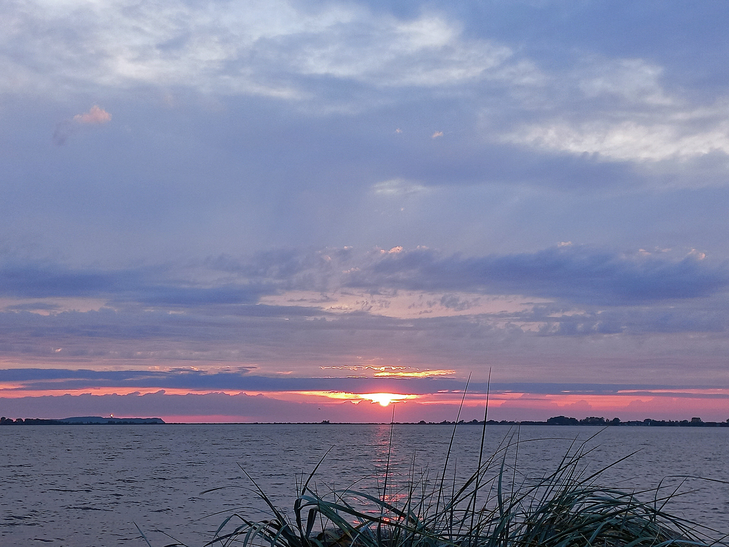 Sonnenuntergang in Wiek (3)