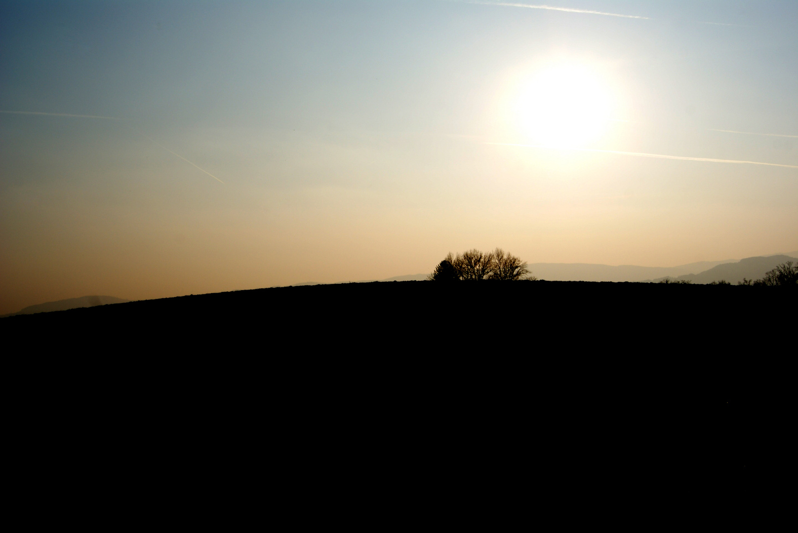 Sonnenuntergang in Wies