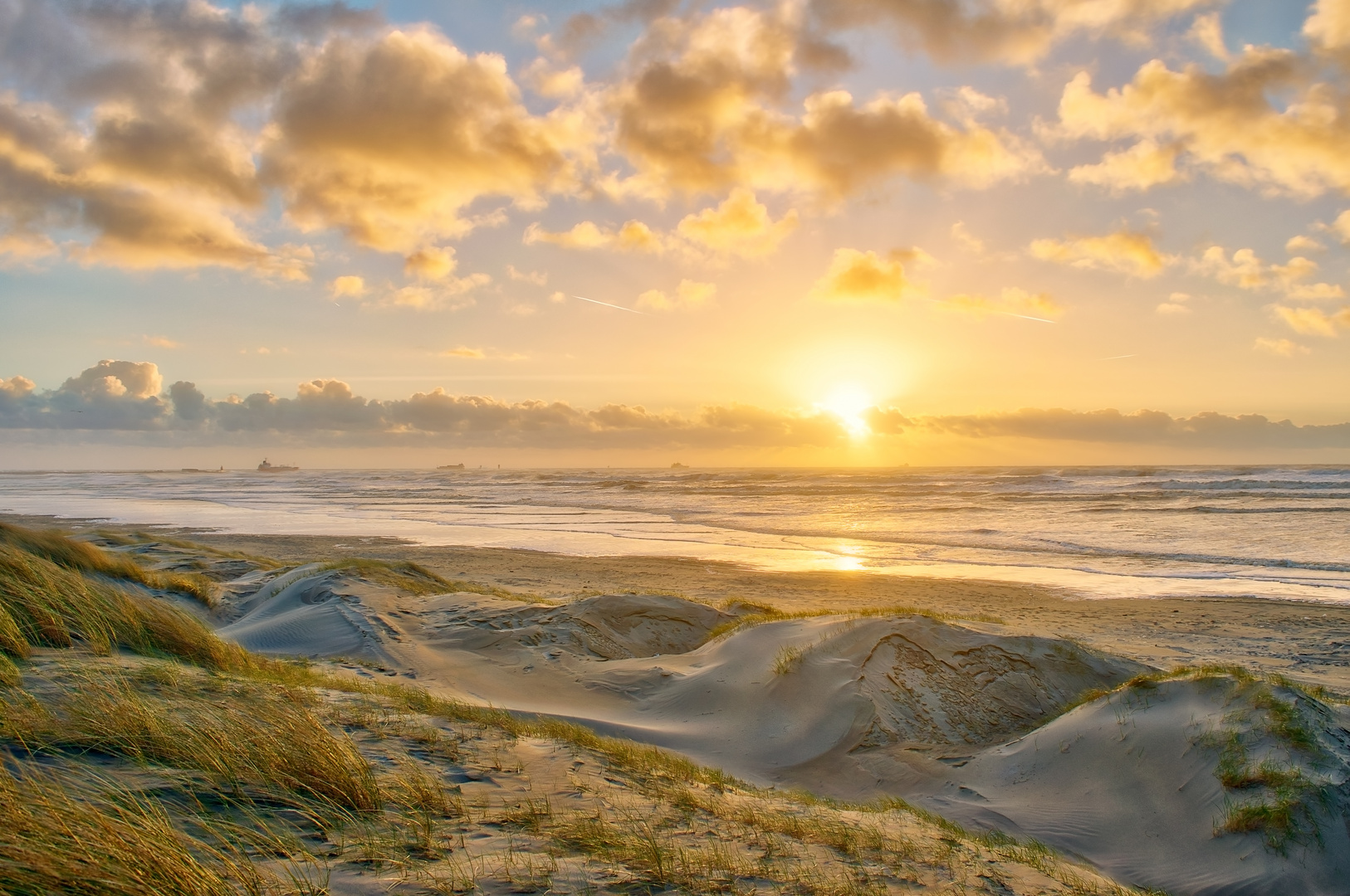 Sonnenuntergang in Wijk aan Zee 