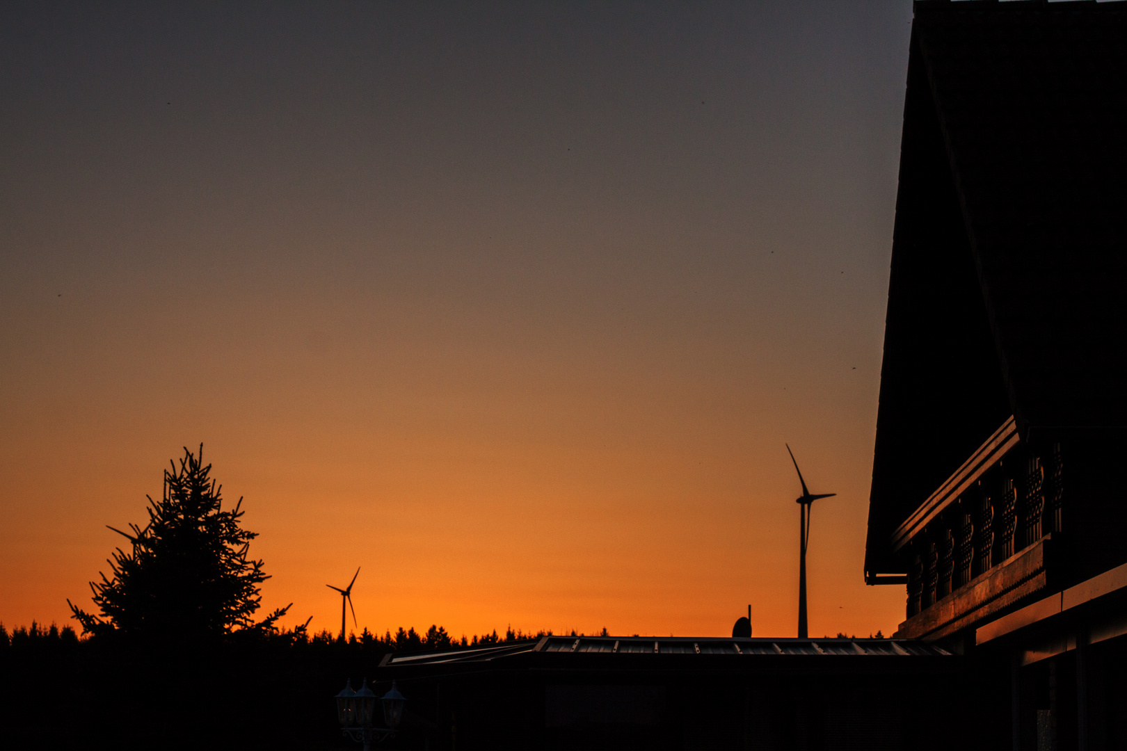 Sonnenuntergang in Wüschheim