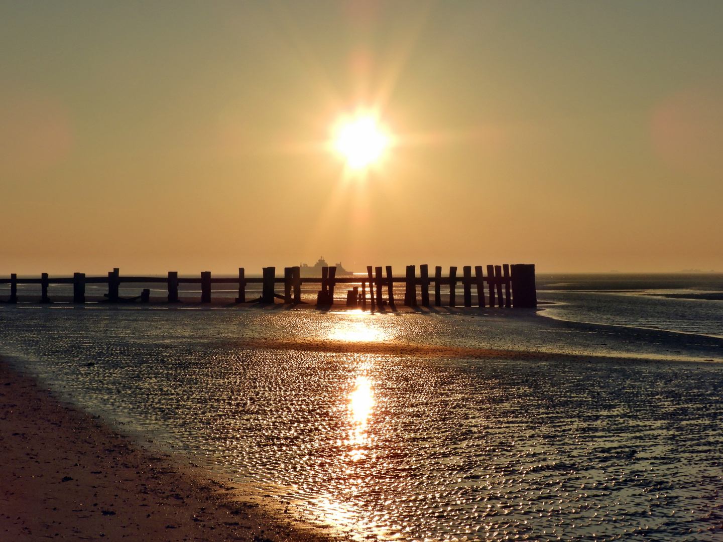 Sonnenuntergang in WYK AUF FÖHR