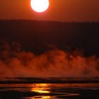 Sonnenuntergang in Yellowstone