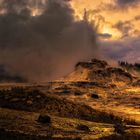 Sonnenuntergang in Yellowstone