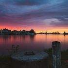 Sonnenuntergang in Zaanse Schans /NL