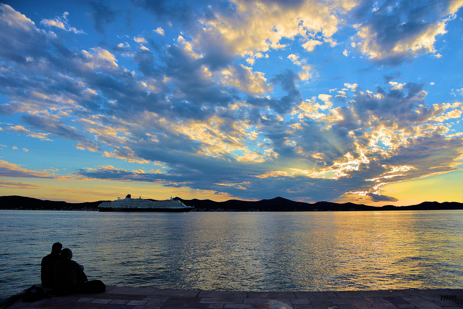 Sonnenuntergang in Zadar