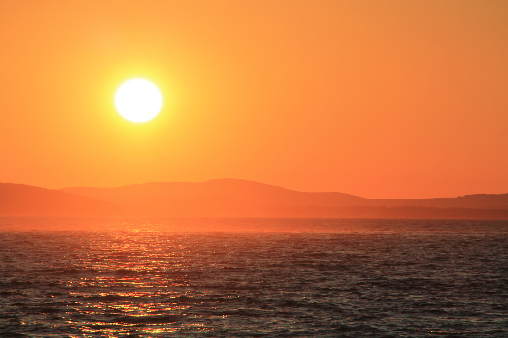 Sonnenuntergang in Zadar