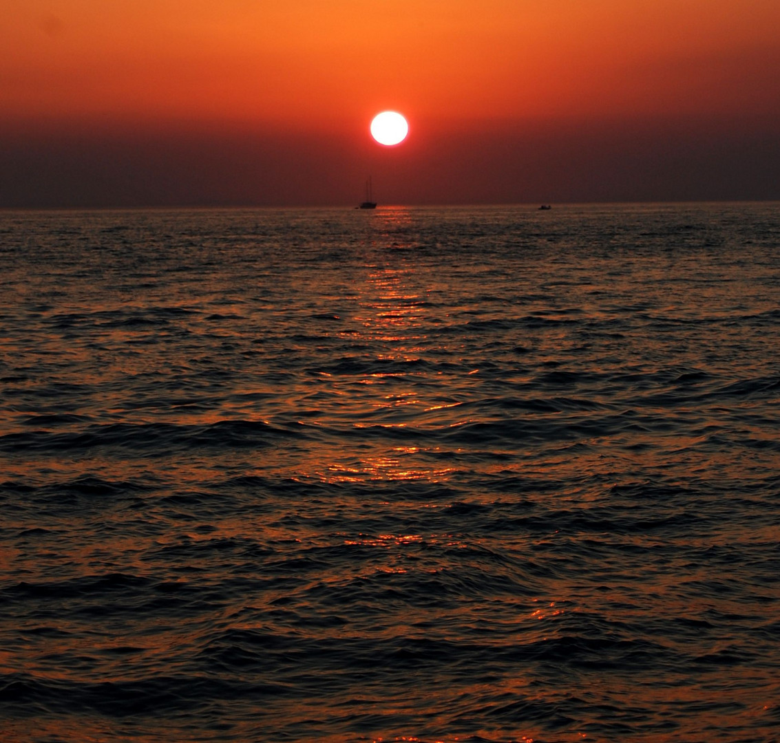 Sonnenuntergang in Zadar