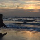 Sonnenuntergang in Zandvoort