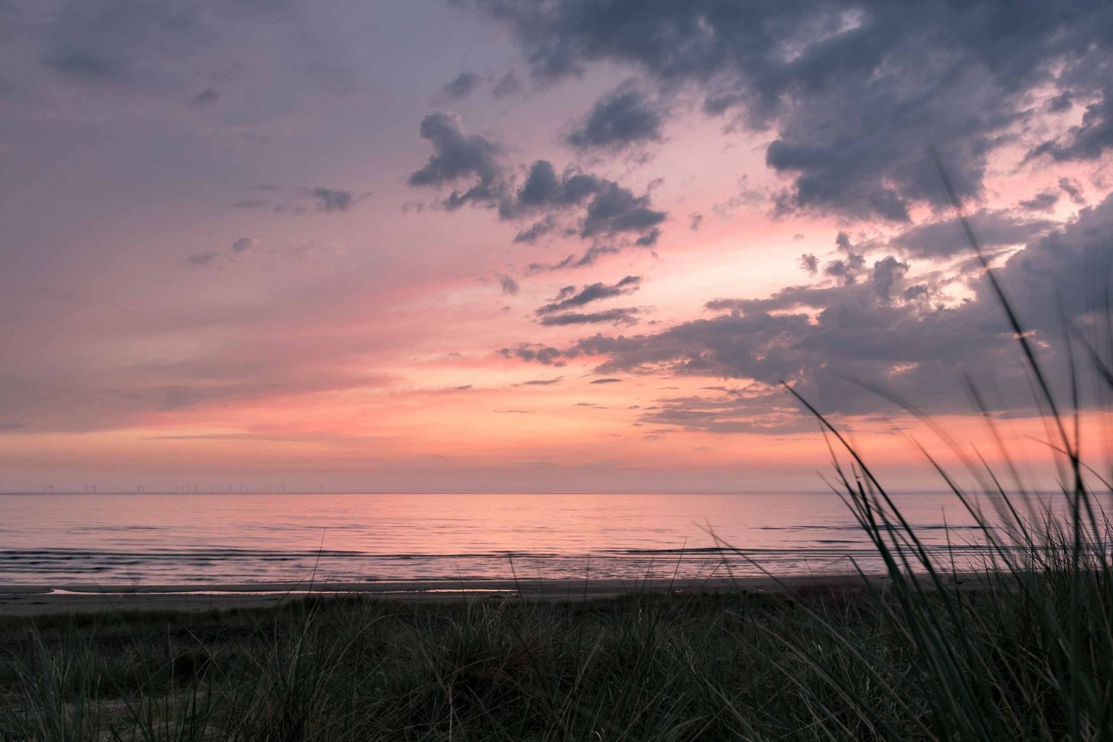 Sonnenuntergang in Zandvoort