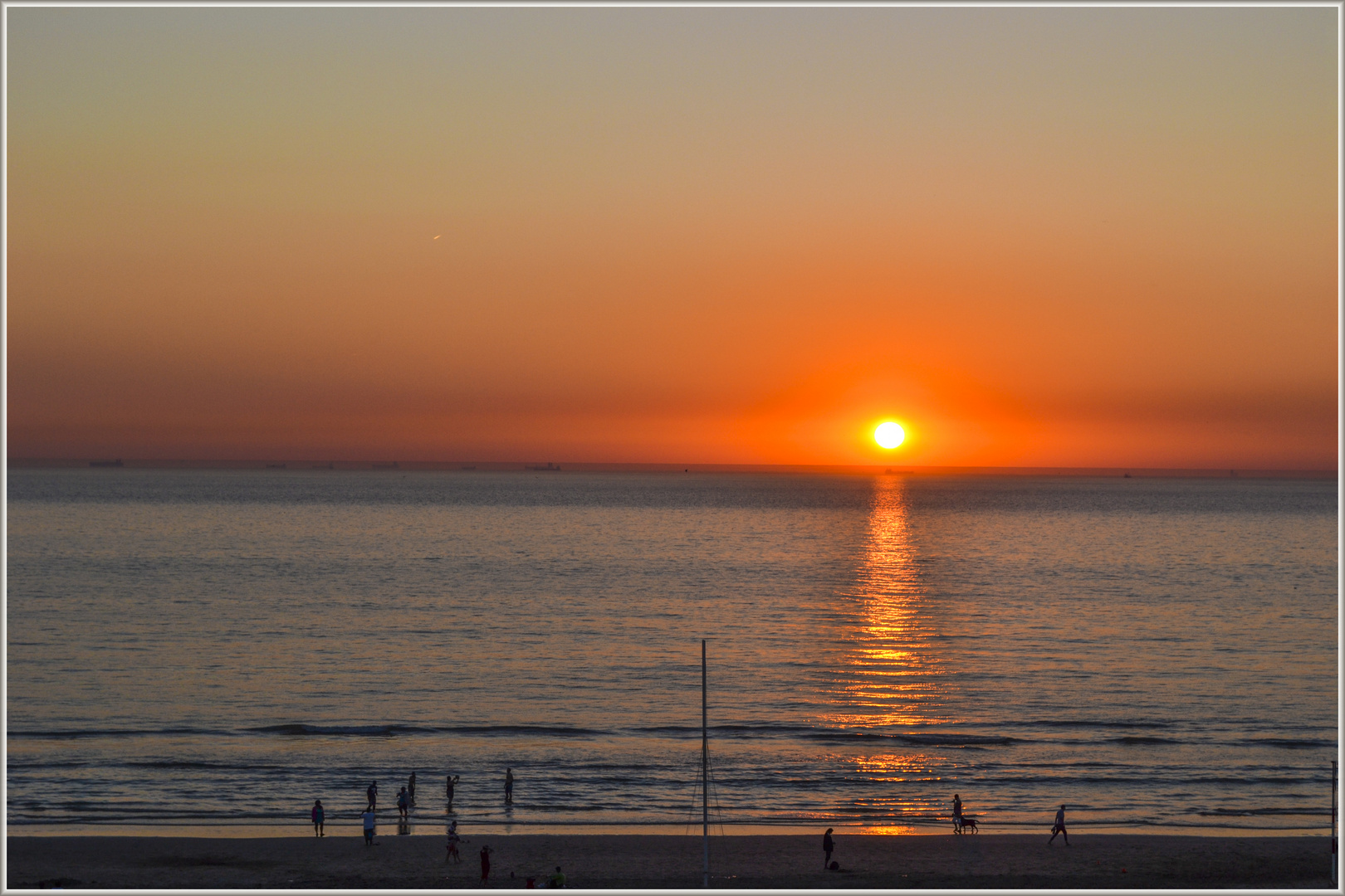 " Sonnenuntergang in Zandvoort "