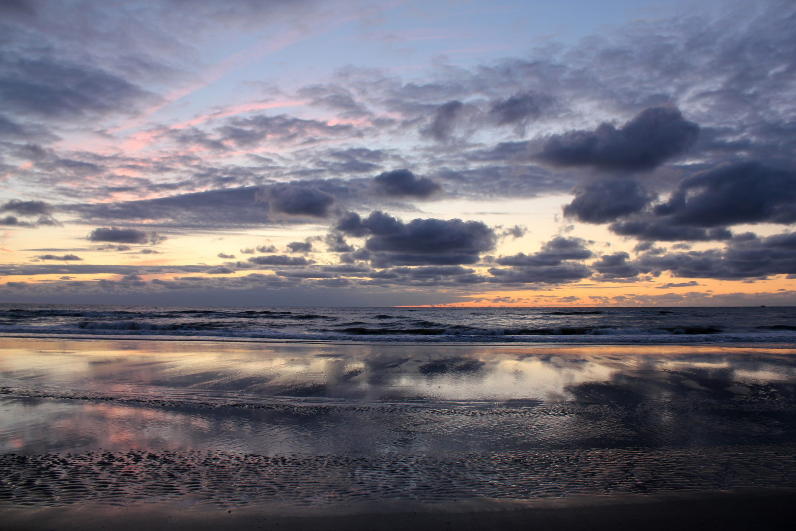 Sonnenuntergang in Zandvoort