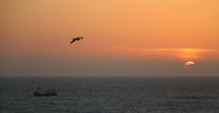 Sonnenuntergang in Zandvoort /  Holland