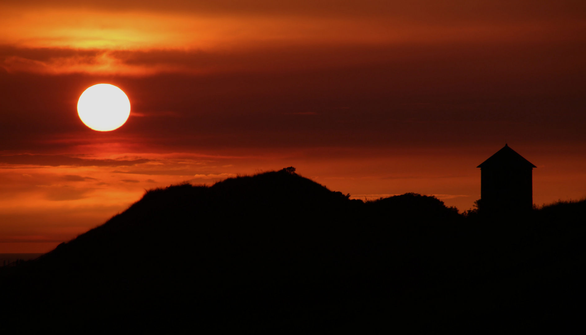 Sonnenuntergang in Zeeland