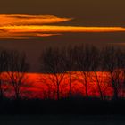 Sonnenuntergang in Zeeland (NL)