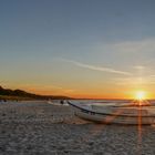 Sonnenuntergang in Zempin