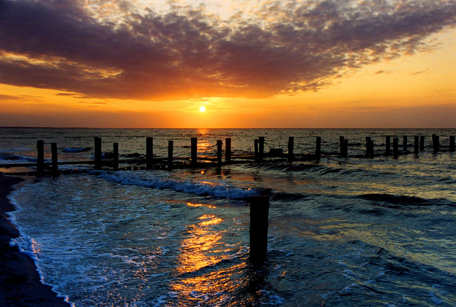 Sonnenuntergang in Zingst