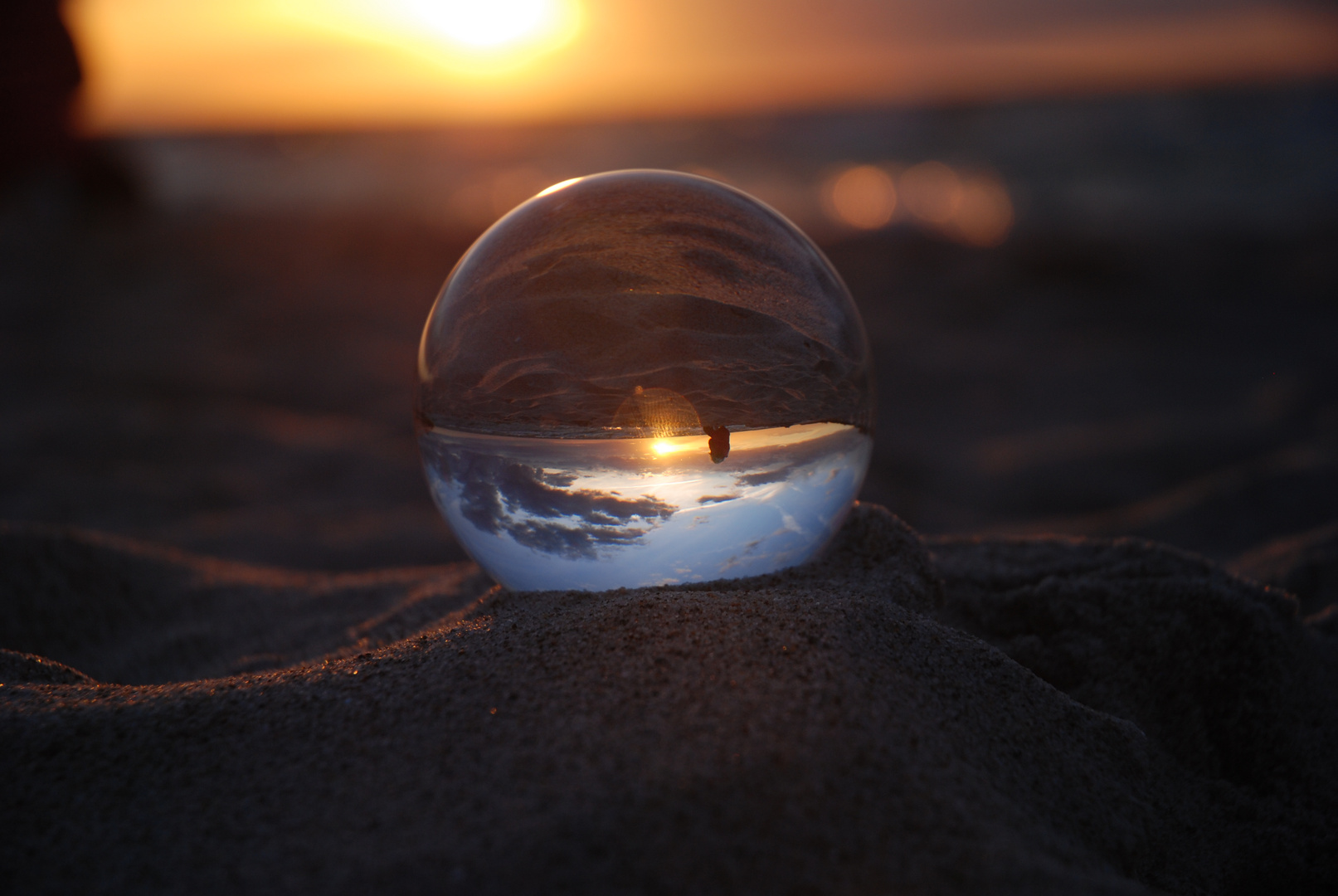 Sonnenuntergang in Zingst