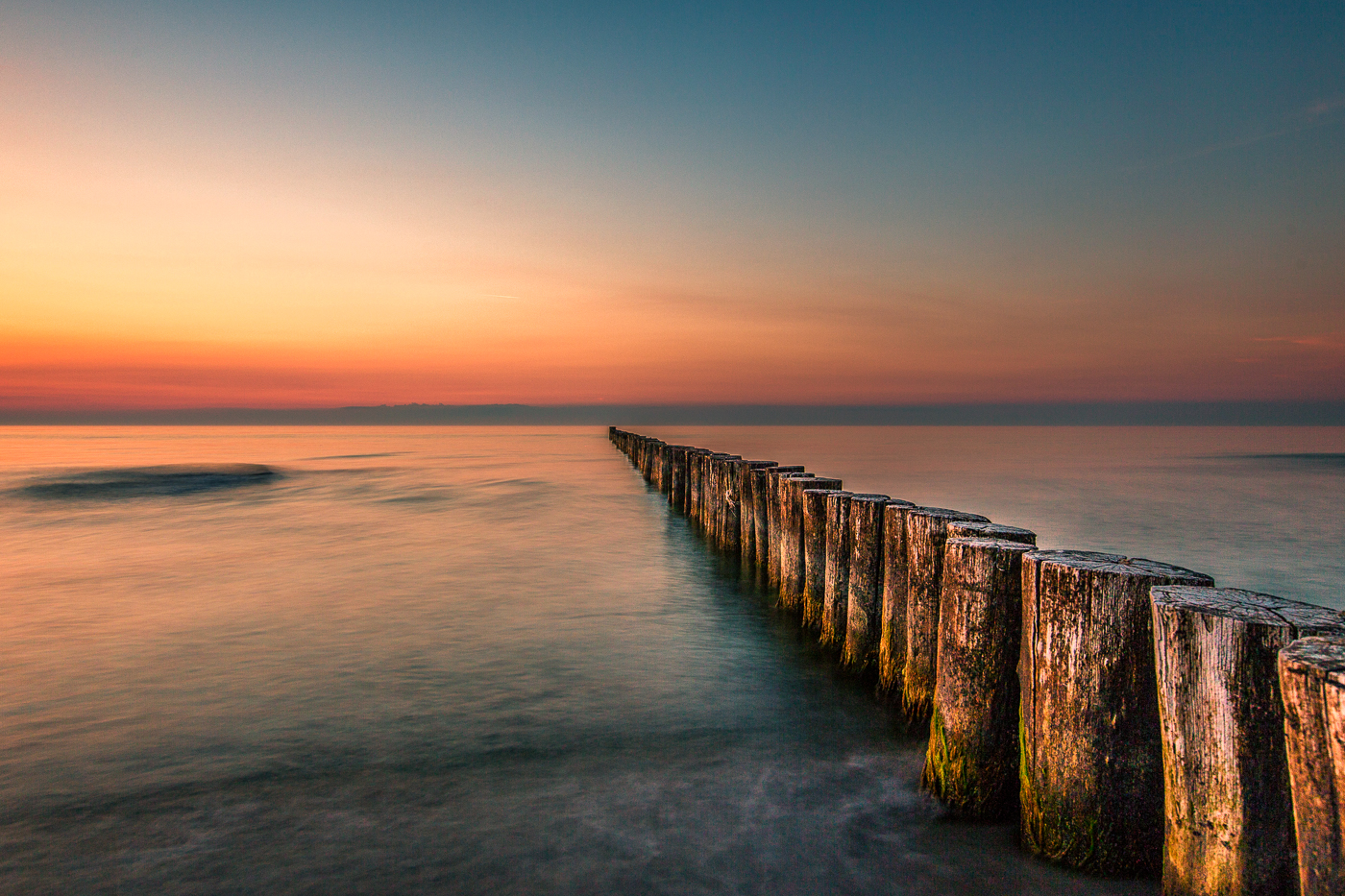 Sonnenuntergang in Zingst