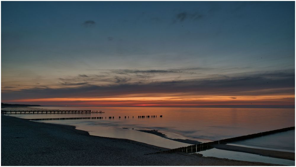 Sonnenuntergang in Zingst