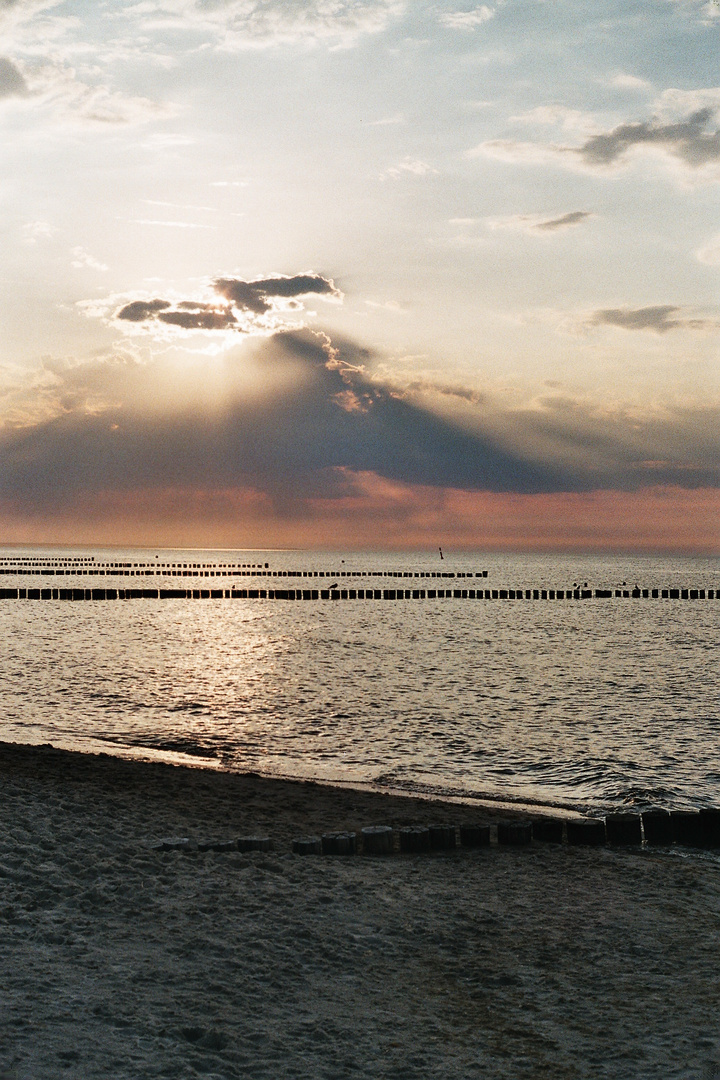 Sonnenuntergang in Zingst