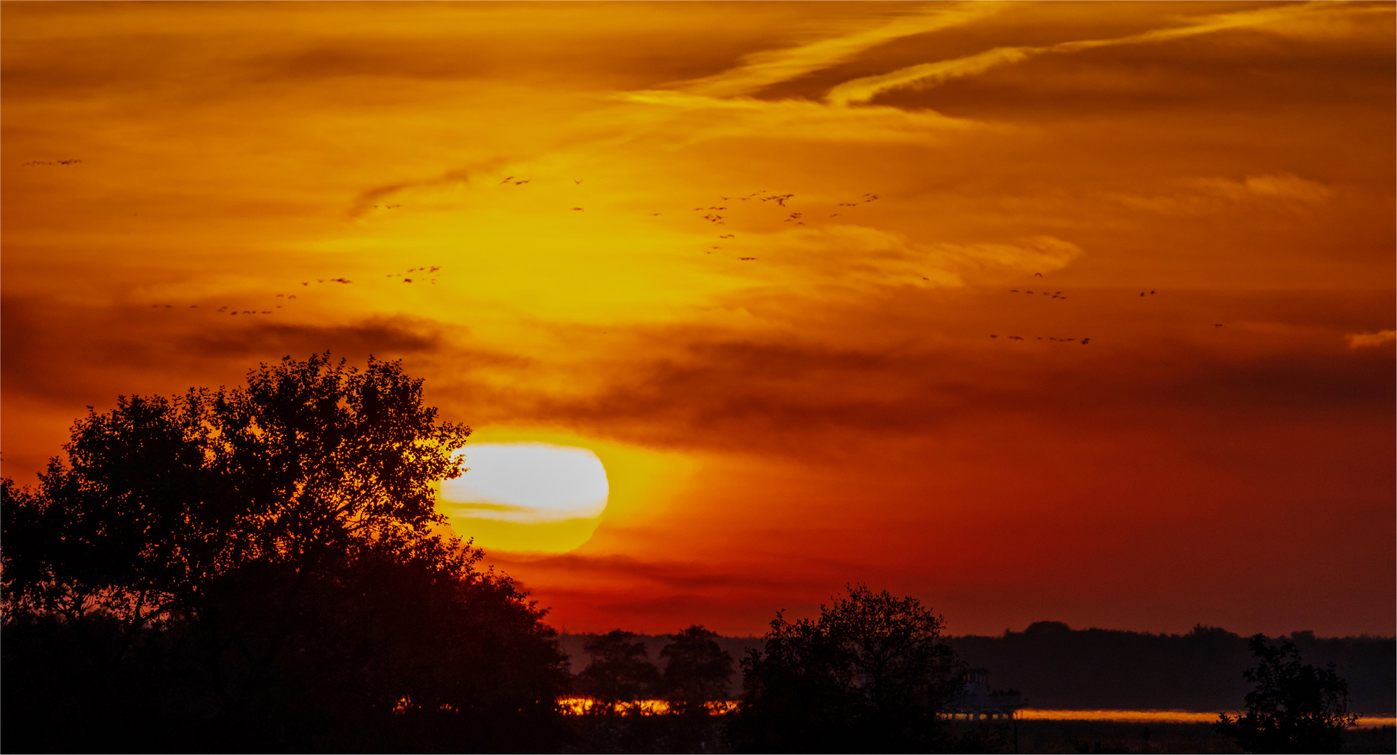 Sonnenuntergang in Zingst