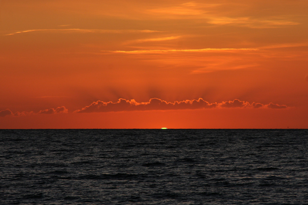 Sonnenuntergang in Zingst