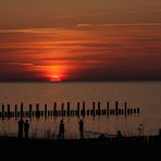 Sonnenuntergang in Zingst