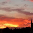Sonnenuntergang in Zittau