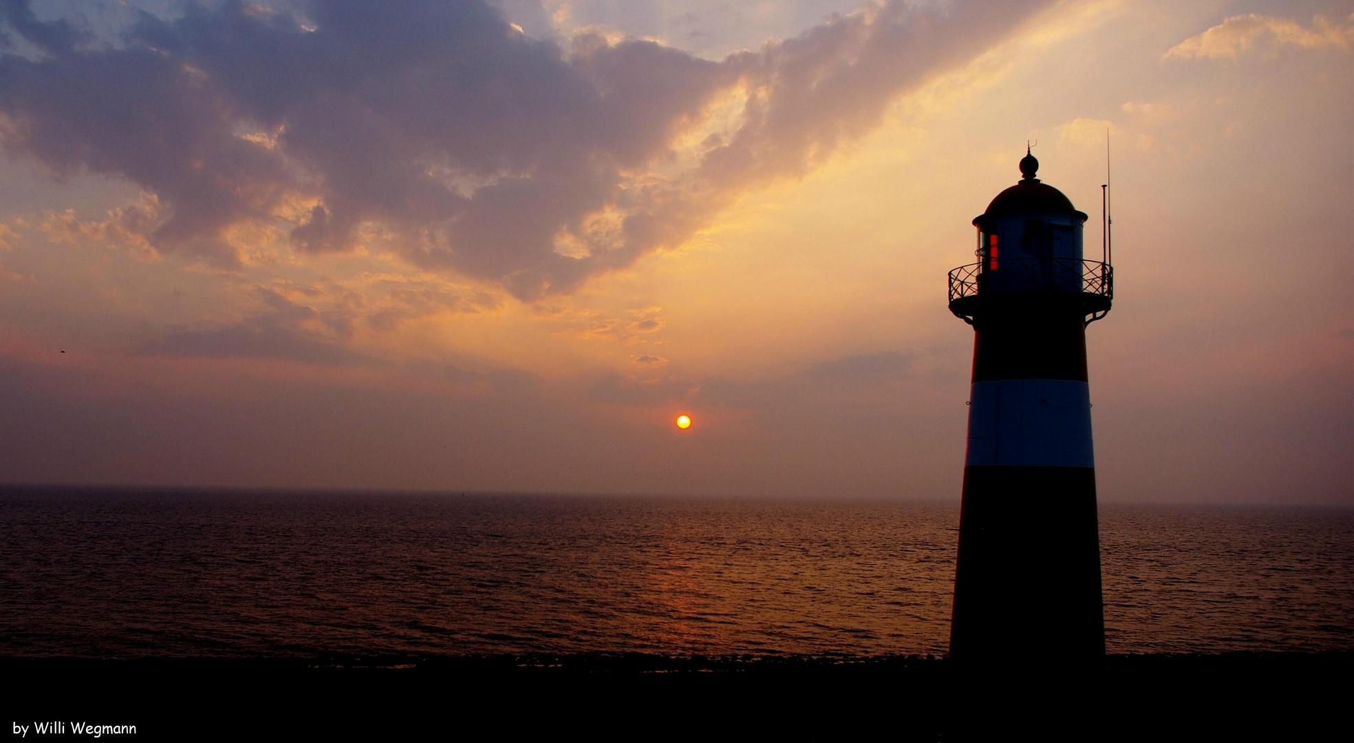 Sonnenuntergang in Zoutelande.....