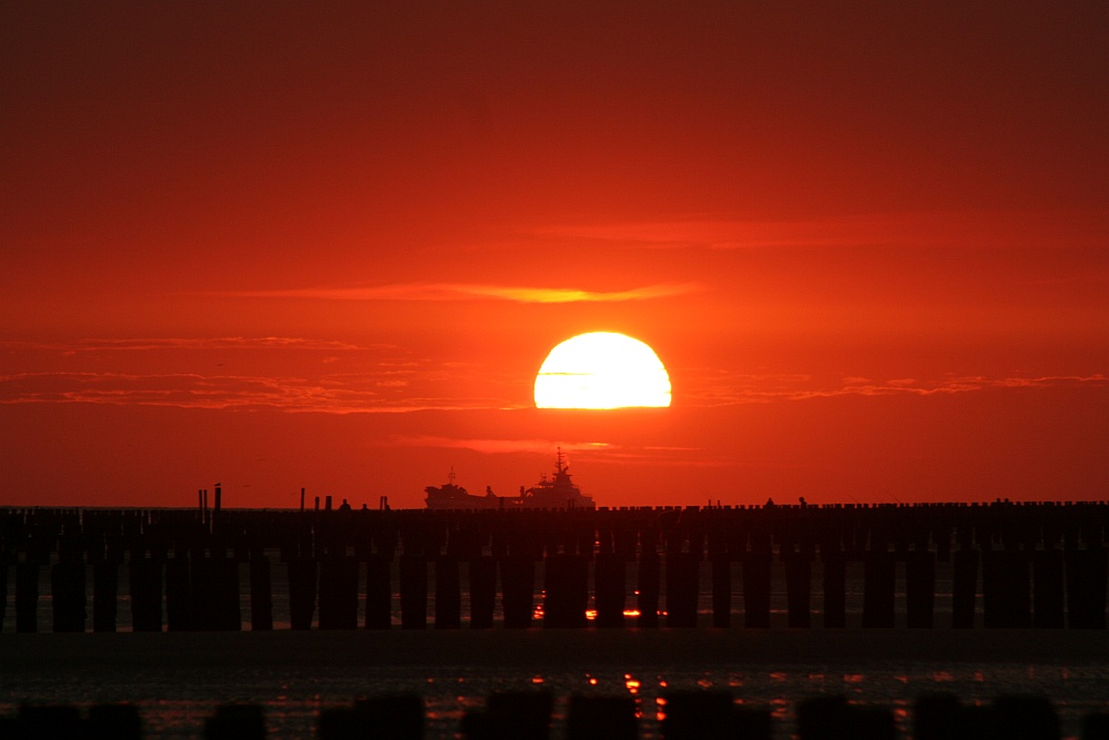 Sonnenuntergang in Zoutelande