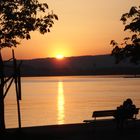 sonnenuntergang in zug(schweiz)