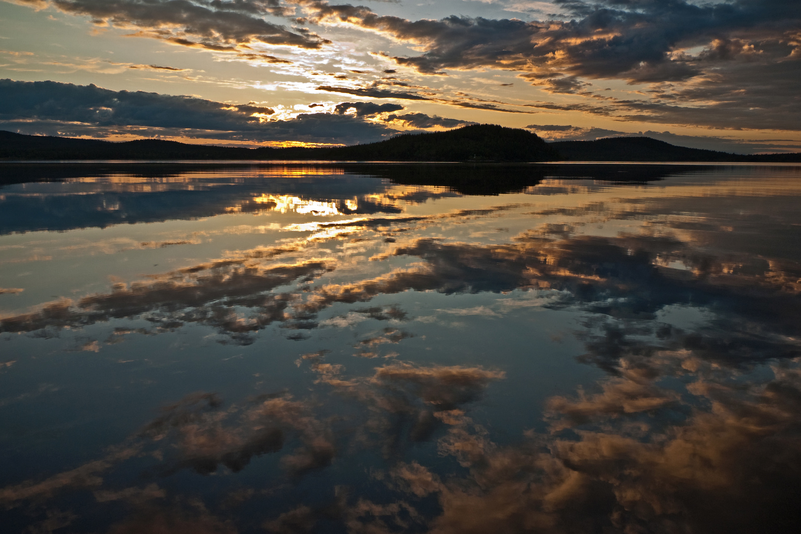 Sonnenuntergang Inari