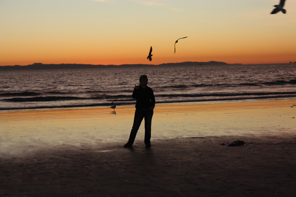 SONNENUNTERGANG INNEWPORT BACH