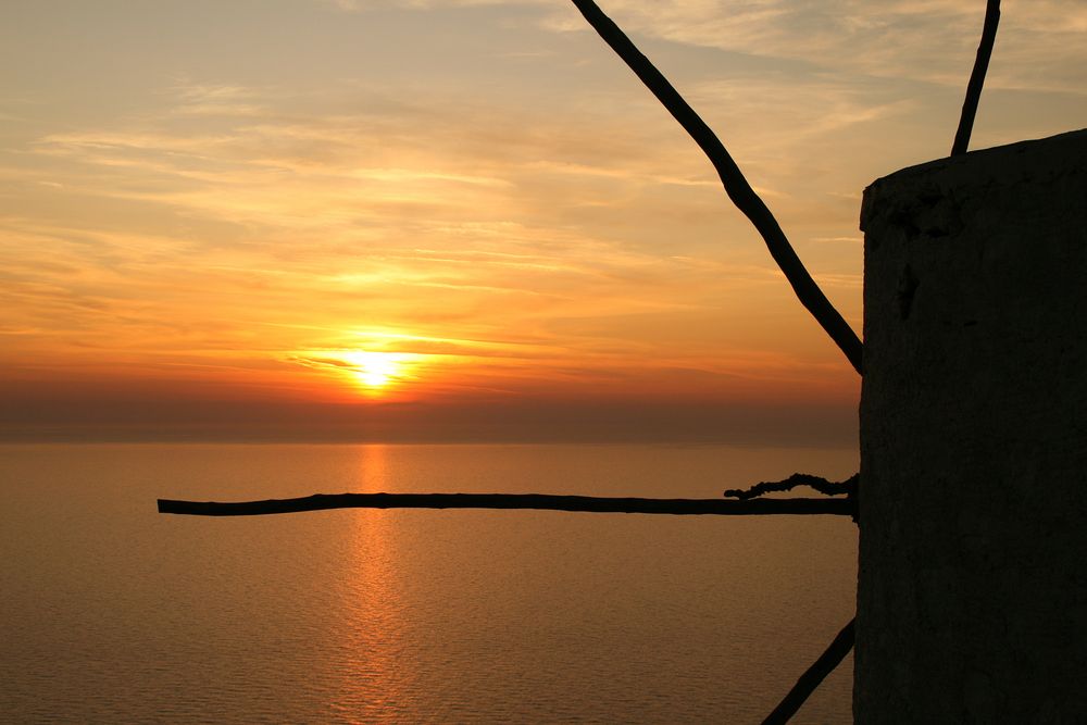 Sonnenuntergang Insel Karpathos - Olympos