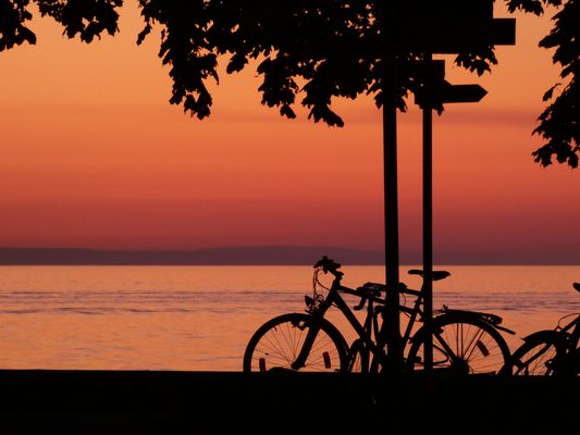 Sonnenuntergang Insel Lindau