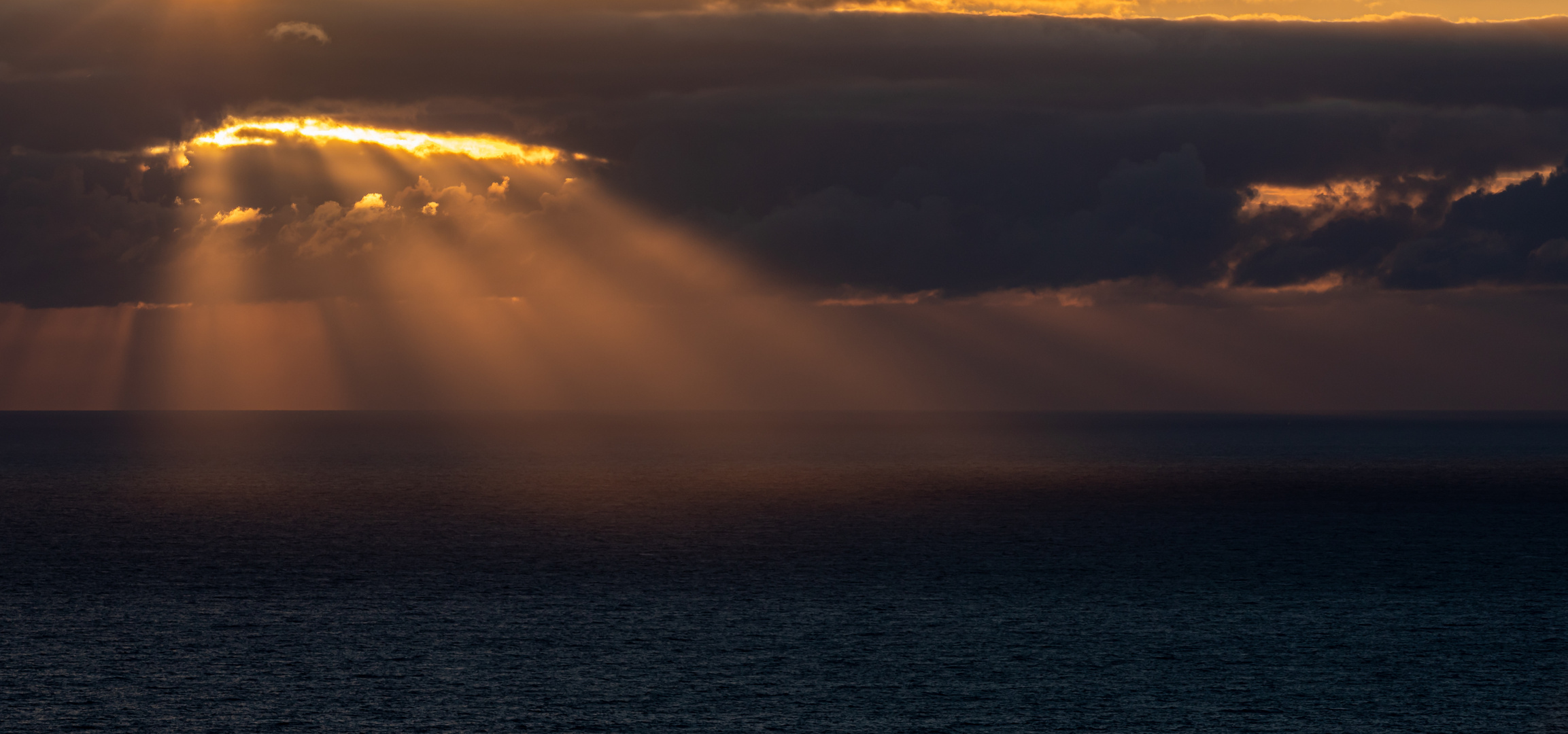 Sonnenuntergang Insel Runde