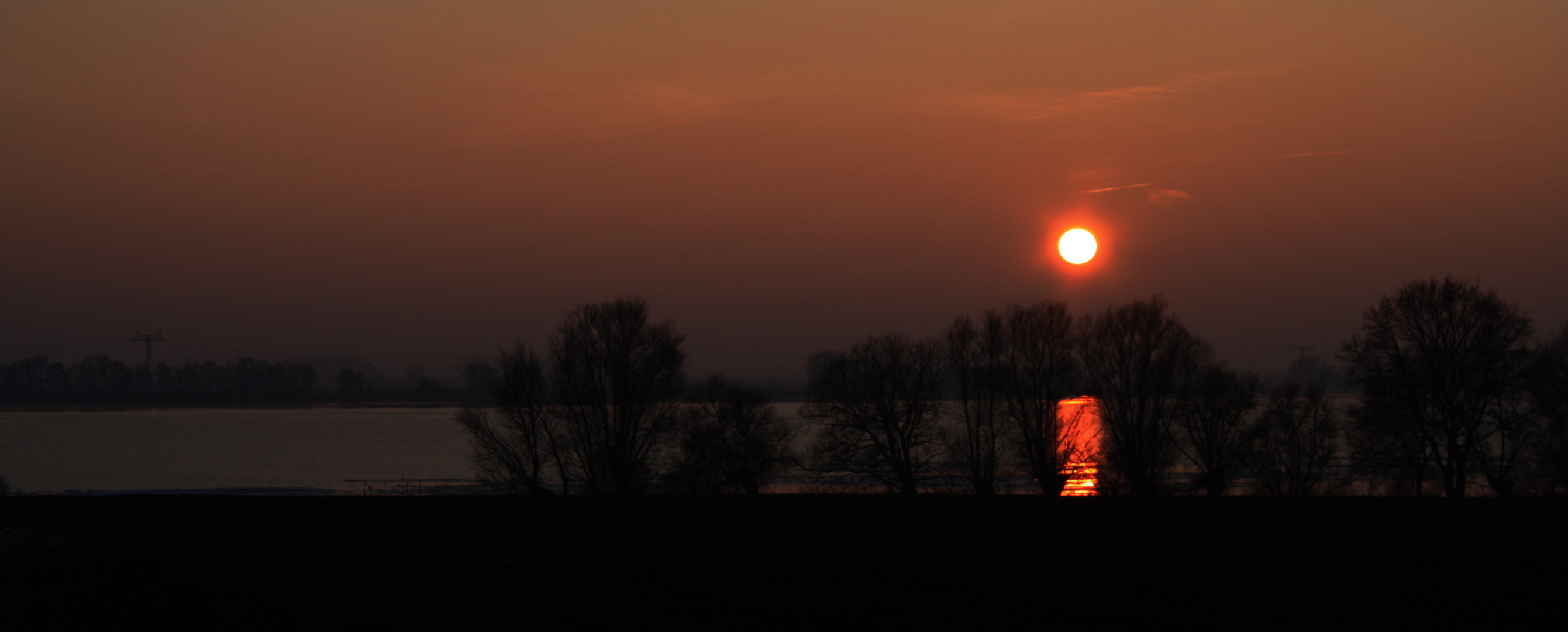 Sonnenuntergang Insel Usedom