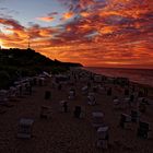 Sonnenuntergang Insel Usedom im August in Heringsdorf