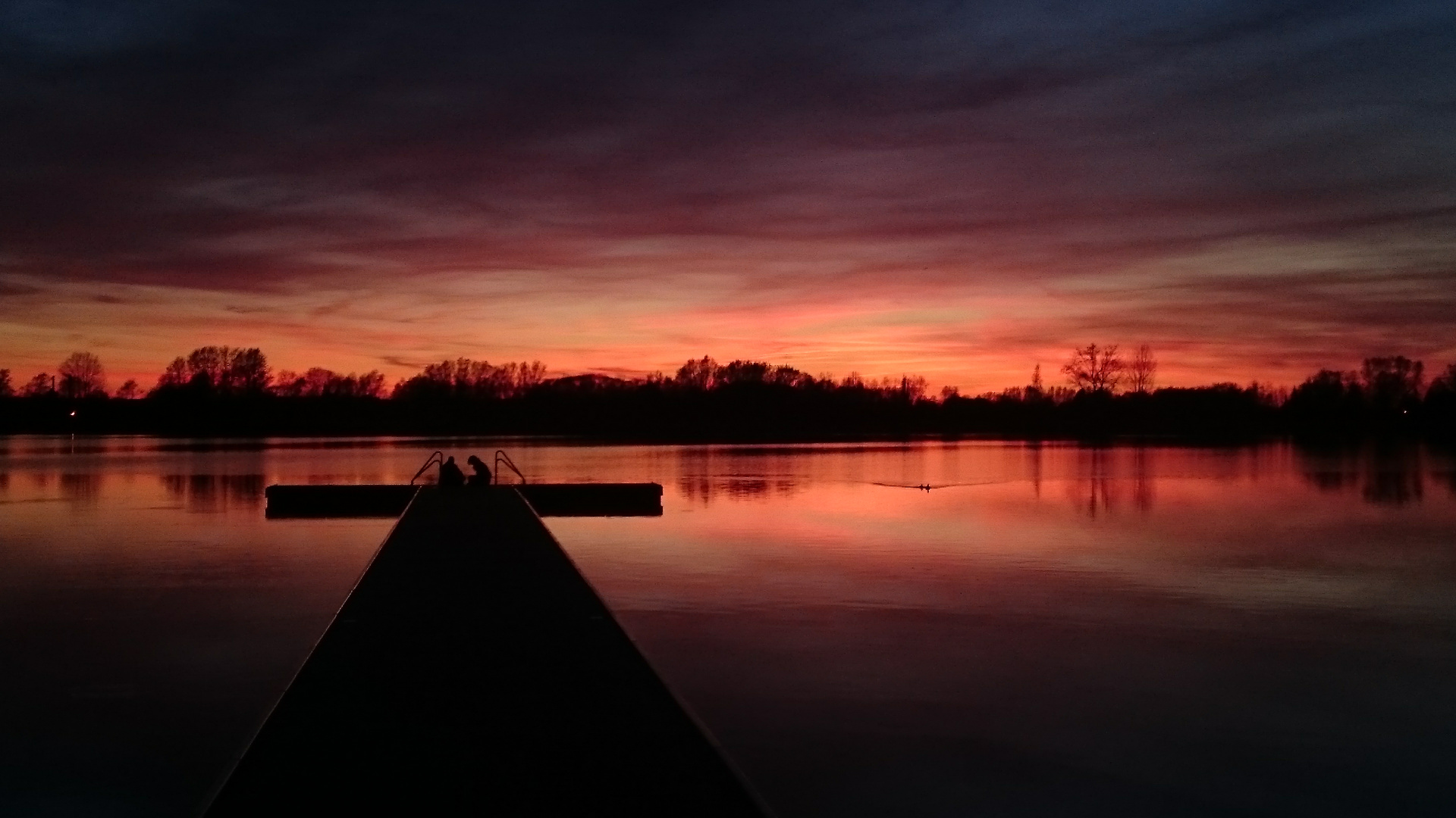 Sonnenuntergang Inselsee