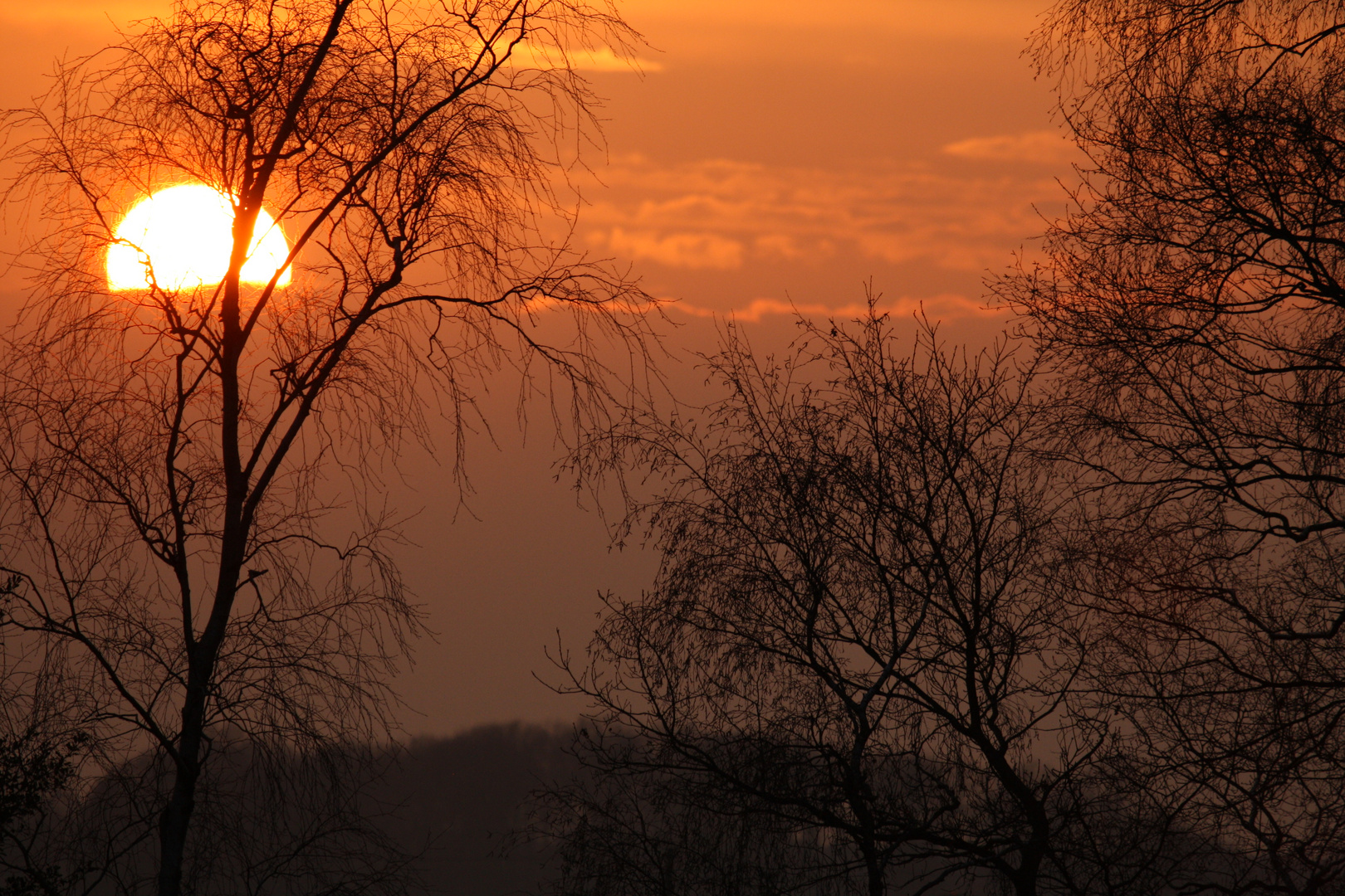 Sonnenuntergang irgendwo in Afrika??