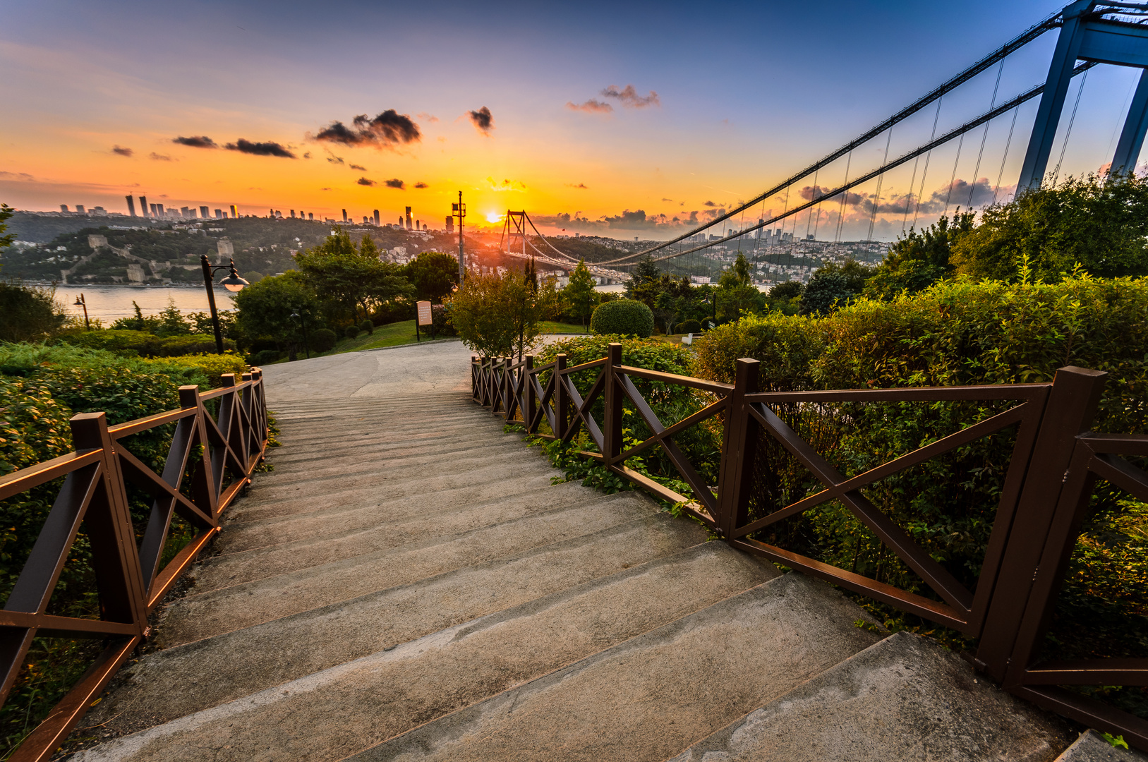 Sonnenuntergang Istanbul Otagtepe