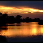 Sonnenuntergang, ... "Jenseits von Afrika"