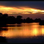 Sonnenuntergang, ... "Jenseits von Afrika"