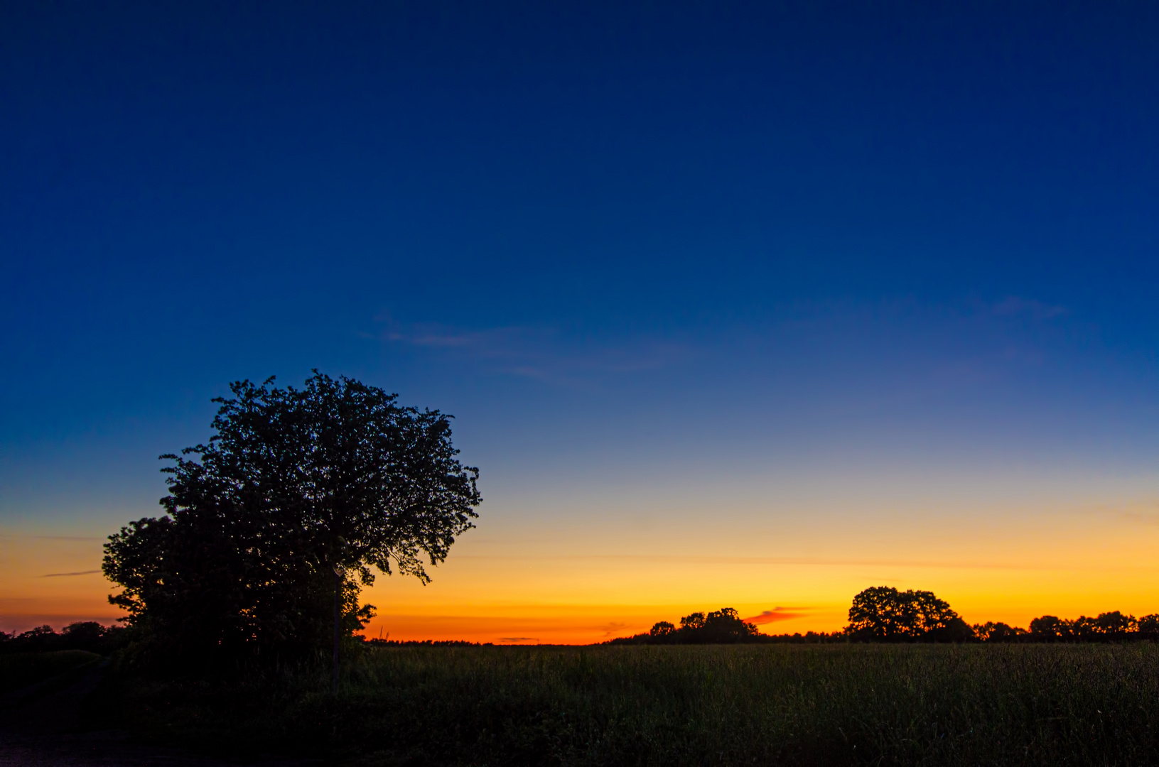 sonnenuntergang Jesteburg