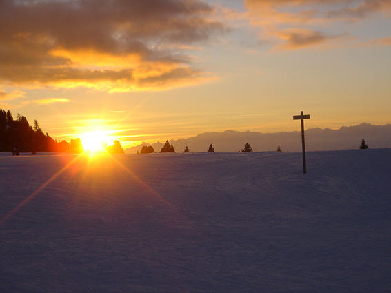 Sonnenuntergang Jochgrimm