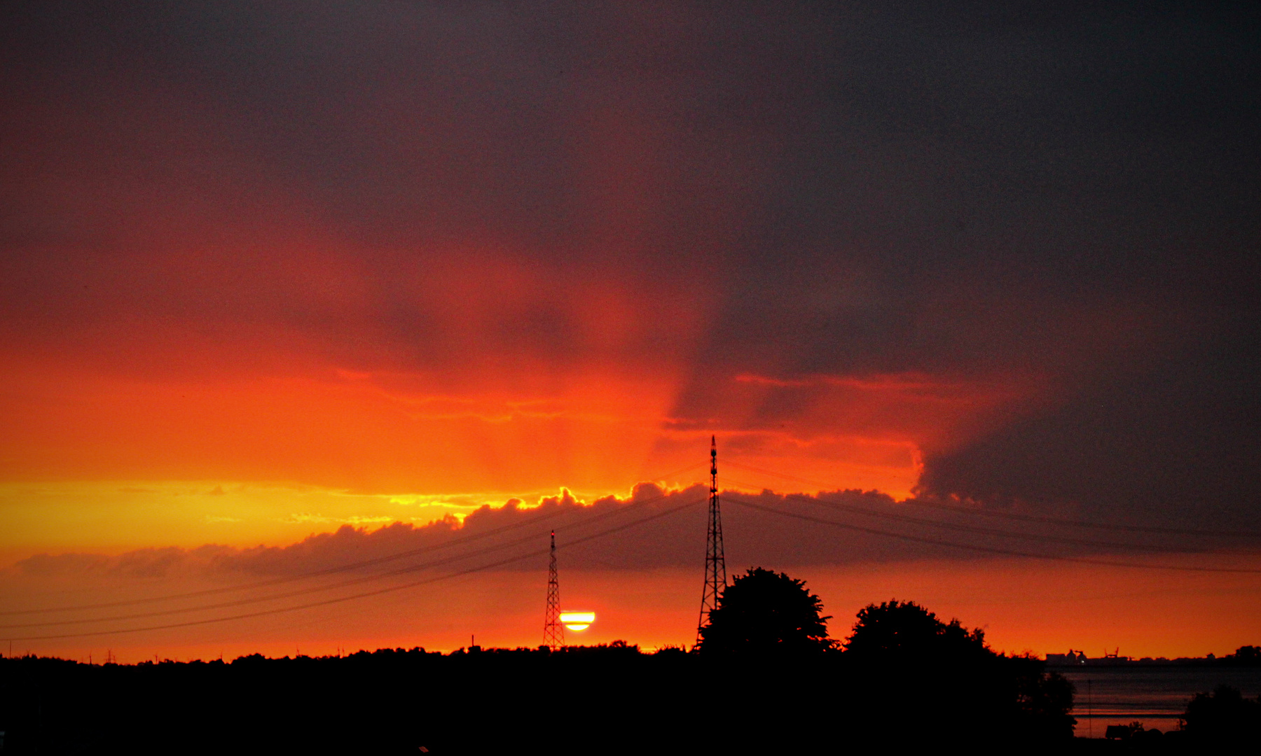 Sonnenuntergang Juni 2022