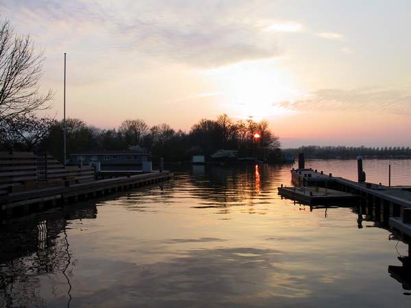 Sonnenuntergang Kaag ( Holland)