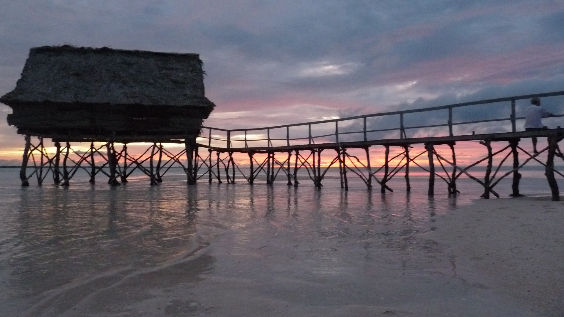 Sonnenuntergang - Kareas Homestay - Tabon te Keekee