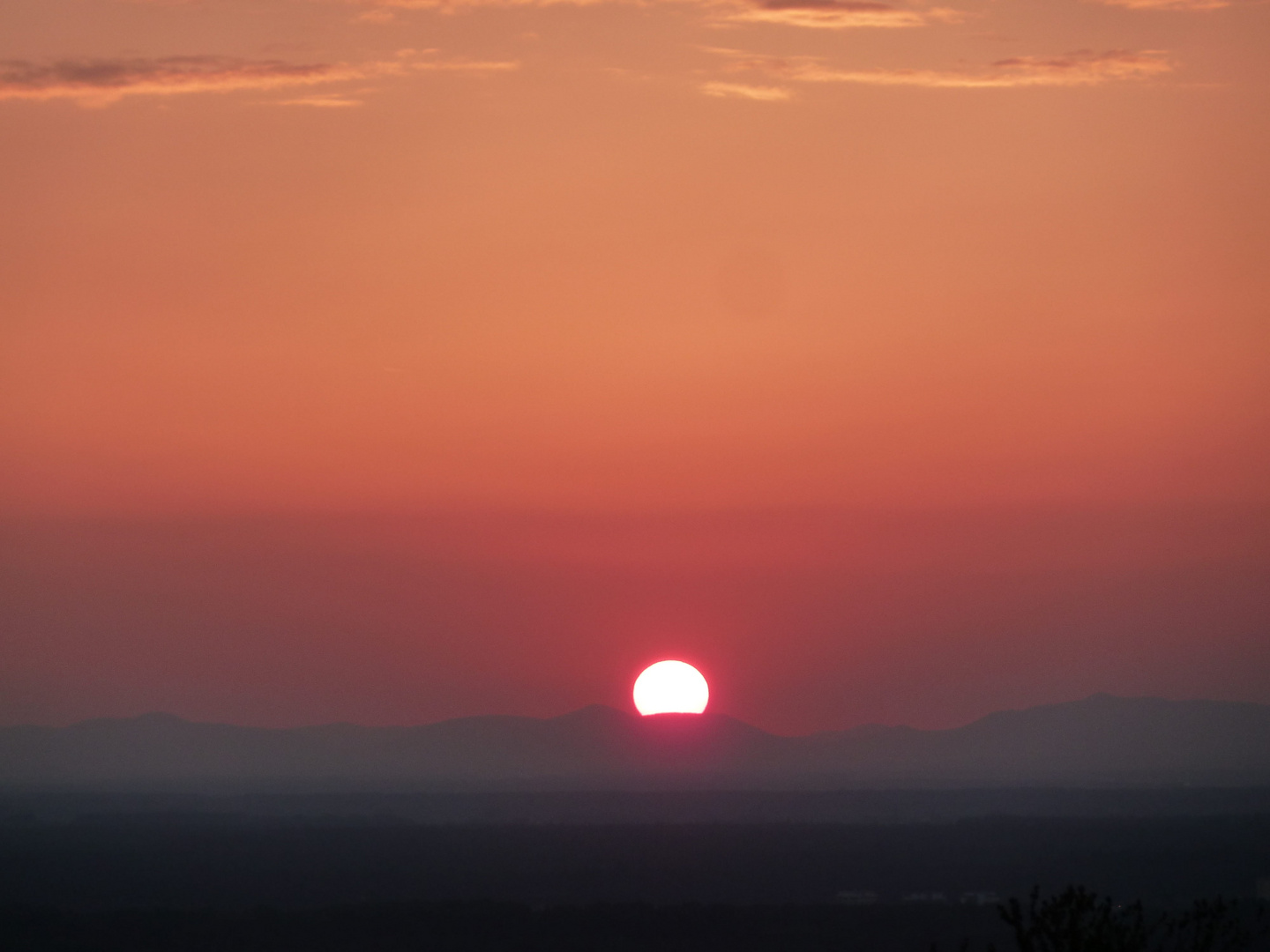 sonnenuntergang karlsruhe